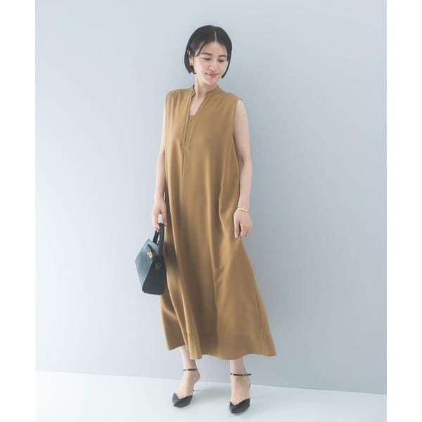 【NEW】アーバンリサーチ ロッソ（URBAN RESEARCH ROSSO）/クールタッチ 吸水速乾キーネックフレアワンピース_15