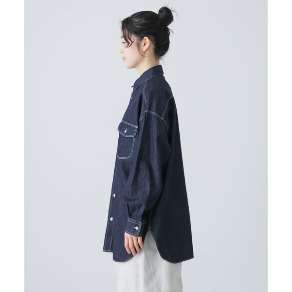 かぐれ（kagure）/デニムワークシャツ