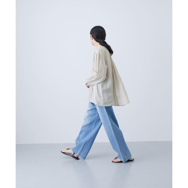 かぐれ（kagure）/リネンスモックブラウス｜楽天市場】クロスステッチ