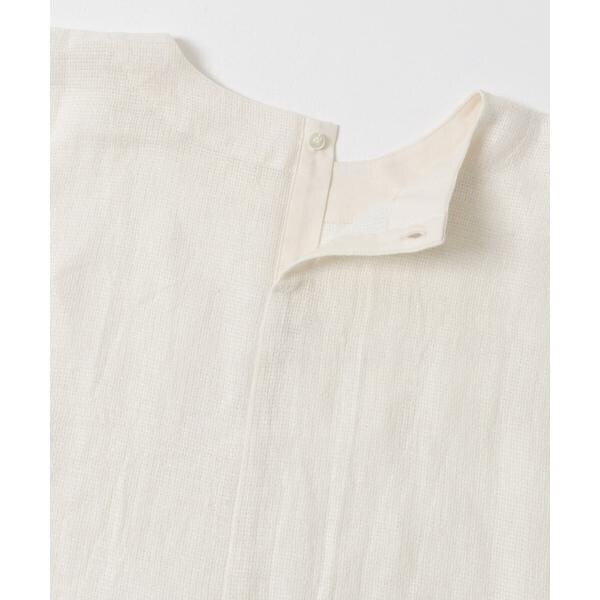 パナマギャザースリーブプルオーバー　アイボリー　かぐれ かぐれ｜パナマギャザースリーブプルオーバー - かぐれ(カグレ