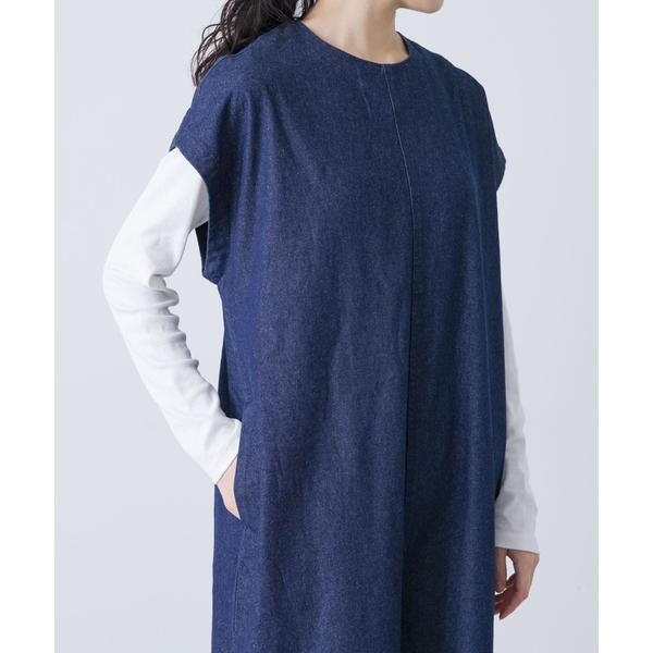 かぐれ（kagure）/『2サイズ展開』デニムワイドオールインワン