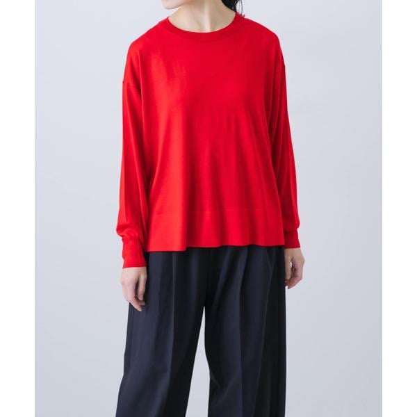 かぐれ（kagure）/ウォッシャブルシルクワイドニット