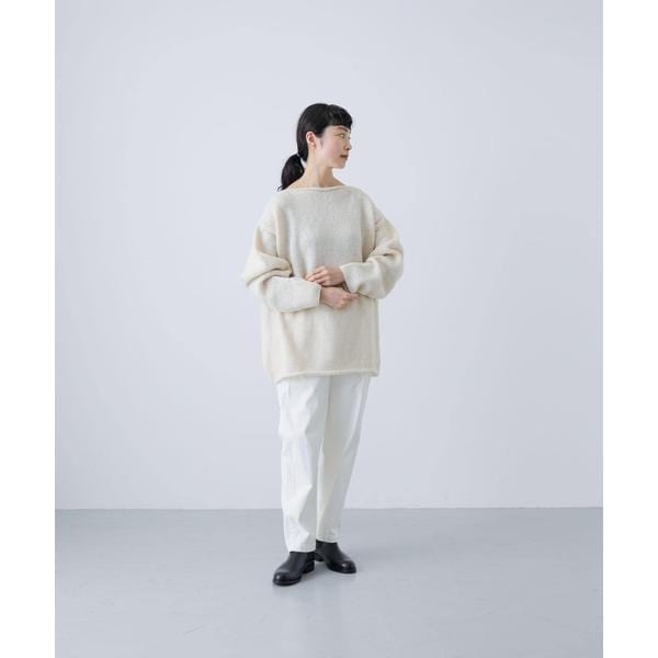 かぐれ（kagure）/『2サイズ展開』ペルーボートネックニット