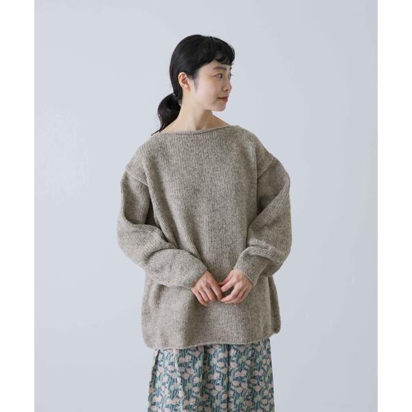 かぐれ（kagure）/『2サイズ展開』ペルーボートネックニット