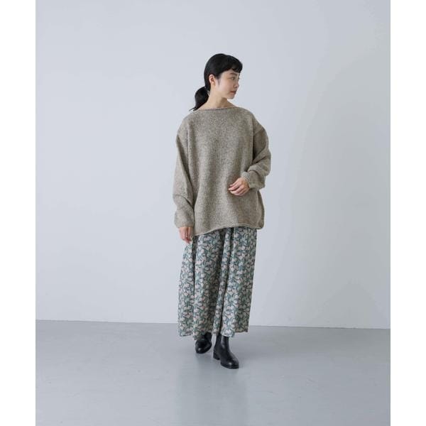 かぐれ（kagure）/『2サイズ展開』ペルーボートネックニット