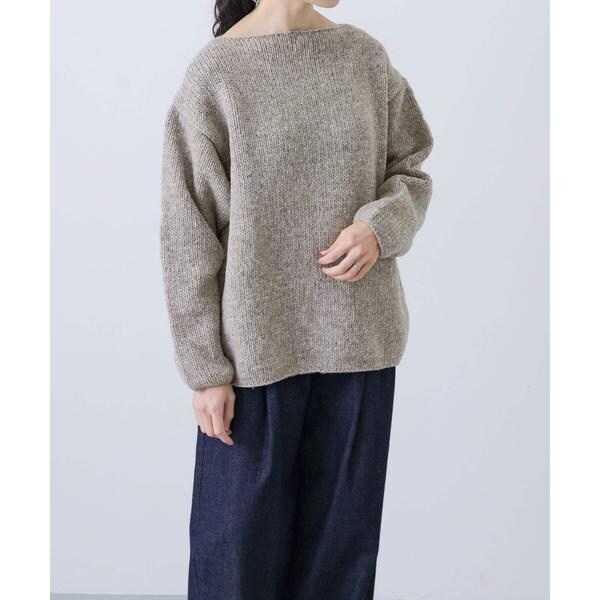 かぐれ（kagure）/『2サイズ展開』ペルーボートネックニット
