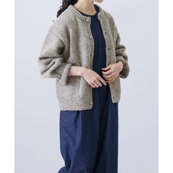 かぐれ（kagure）/『2サイズ展開』ペルーニットカーディガンの通販はau