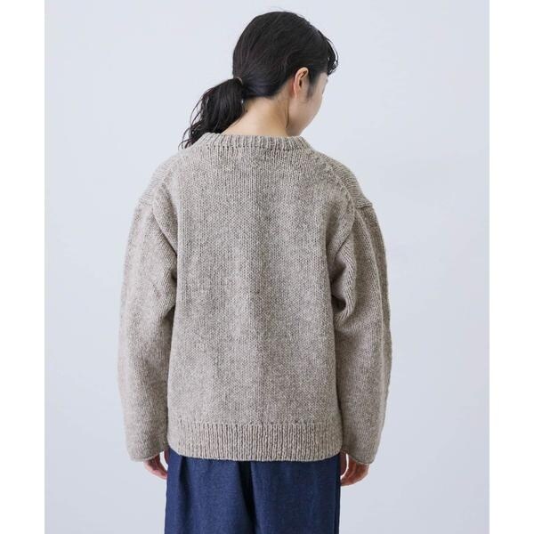 【 かぐれ / KAGURE 】　ニット　ウール100% ペルーニット 楽天市場】ペルーアランクルーネックニット／かぐれ（kagure） : 丸井