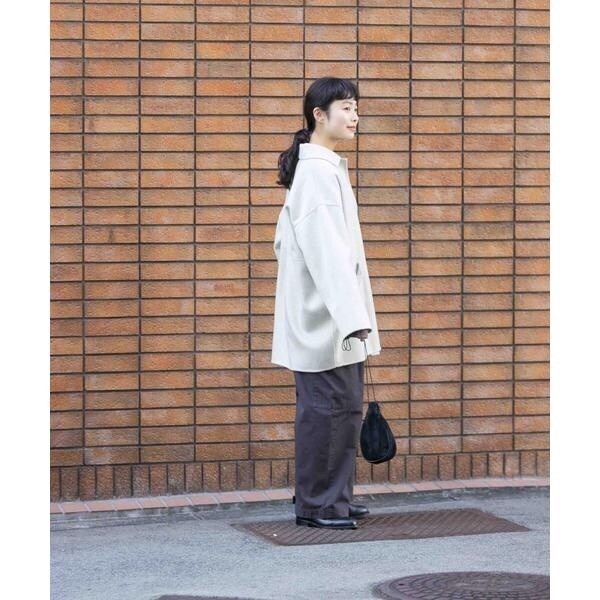 かぐれ（kagure）/ウールステンカラーショートコート