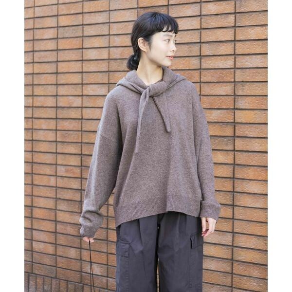 新品タグ付き　かぐれ　ヤクウールフードマフラー　アーバンリサーチドアーズ 新品タグ付き かぐれ ヤクウールフードマフラー アーバンリサーチ