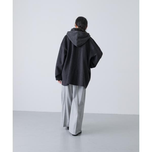 新品タグ付き　かぐれ　ヤクウールフードマフラー　アーバンリサーチドアーズ 新品タグ付き かぐれ ヤクウールフードマフラー アーバンリサーチ