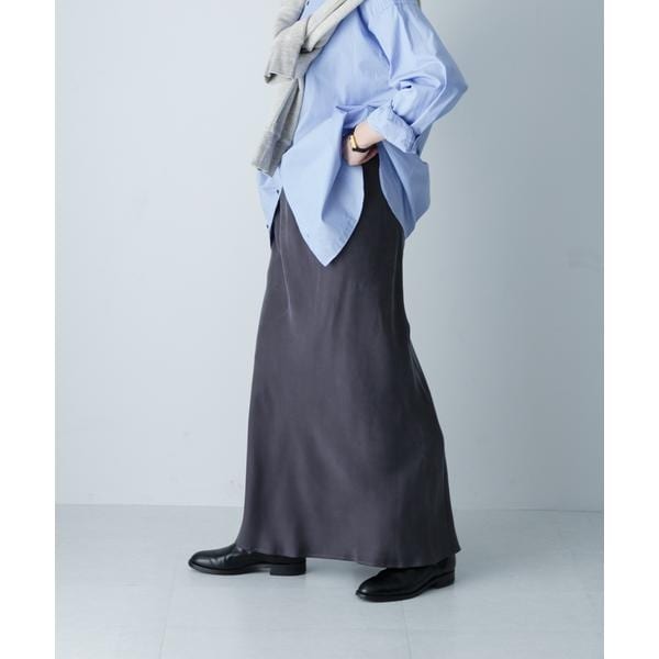 かぐれ（kagure）/『2サイズ展開』ハイカウントキュプラスカート