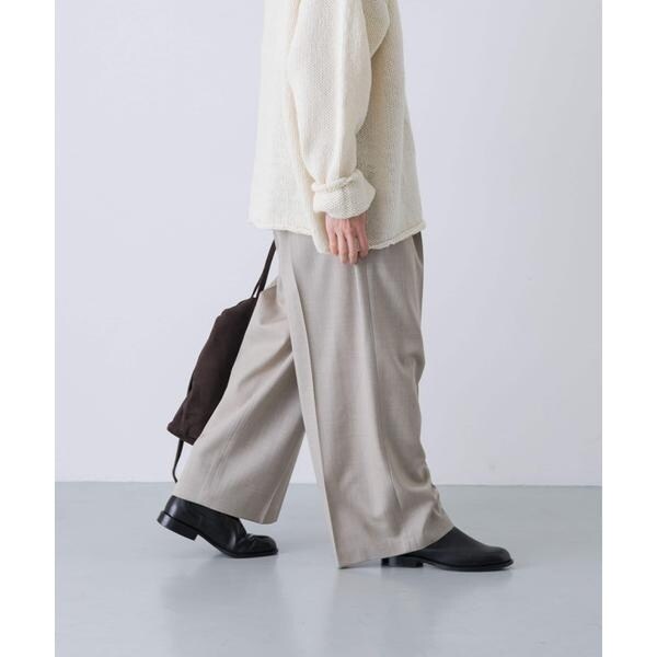 かぐれ（kagure）/ウォッシャブルウールツイルパンツ