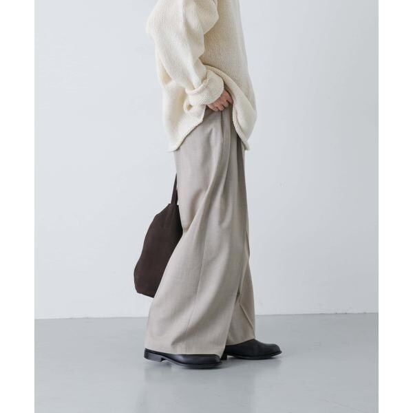かぐれ（kagure）/ウォッシャブルウールツイルパンツ