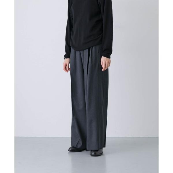 かぐれ（kagure）/ウォッシャブルウールツイルパンツ