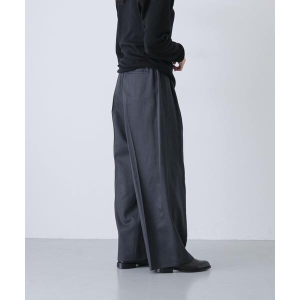 かぐれ（kagure）/ウォッシャブルウールツイルパンツ