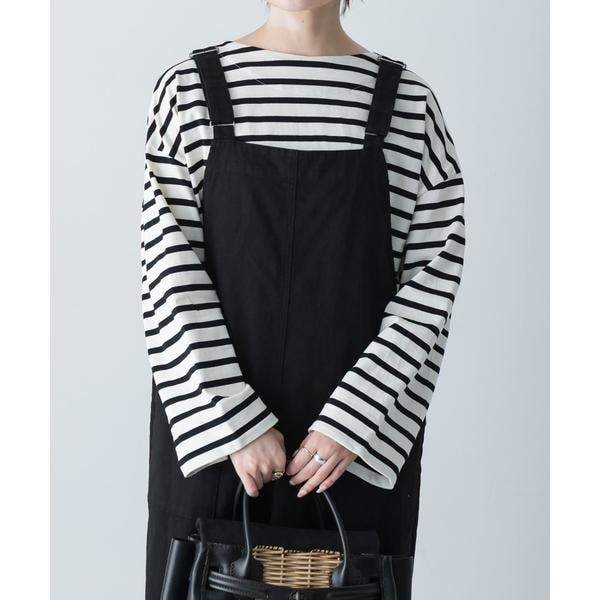 かぐれ（kagure）/コットンボートネックカットソー