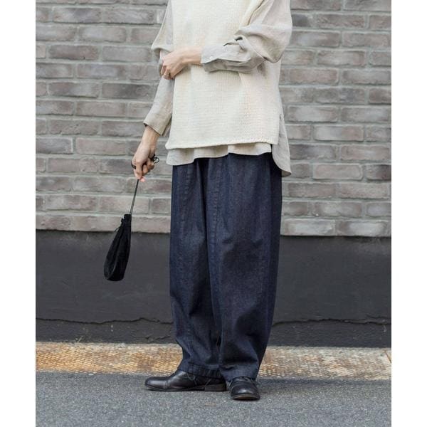 かぐれ（kagure）/デニムボリュームパンツ