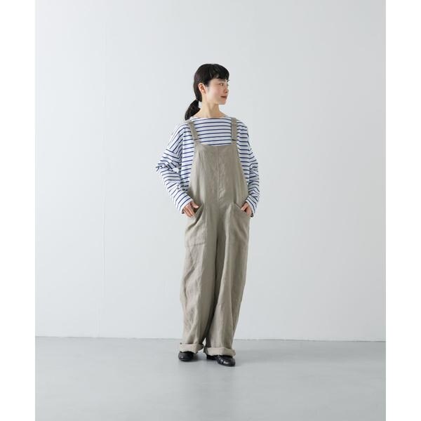 (未使用品)かぐれ リネンバッククロスサロペット かぐれ（kagure）/リネンバッククロスサロペット 【公式通販】