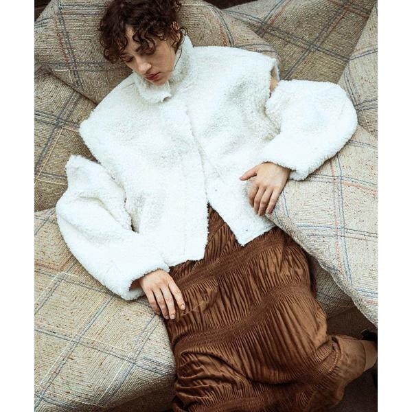 KBF（KBF）/マルチWAYボアジャケット KBF リバーシブルボアジャケット