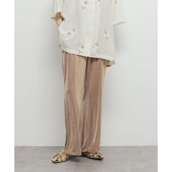 fumika uchida MOLE DOBBY BELTED SLACKS 定価74800円 FU-K-PT004  