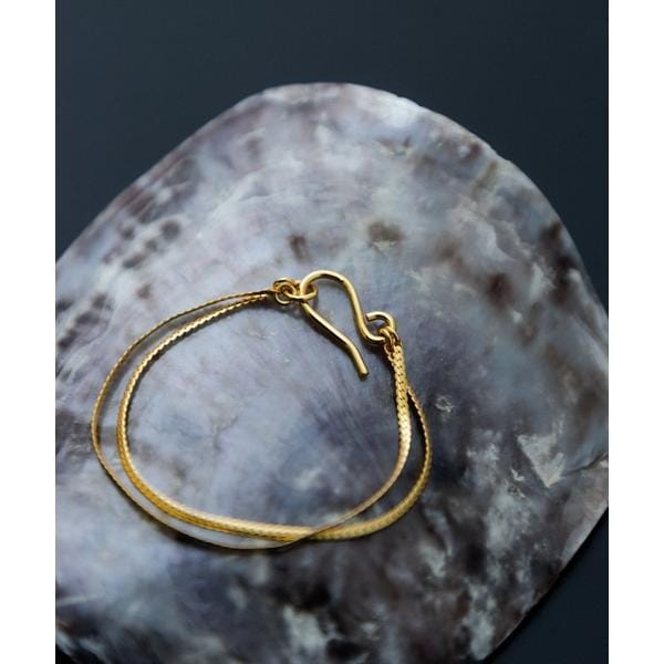 スメリー（SMELLY）/SMELLY so’　double chain bracelet