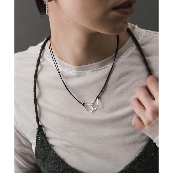 スメリー（SMELLY）/SMELLY so’　twin drop cord necklace