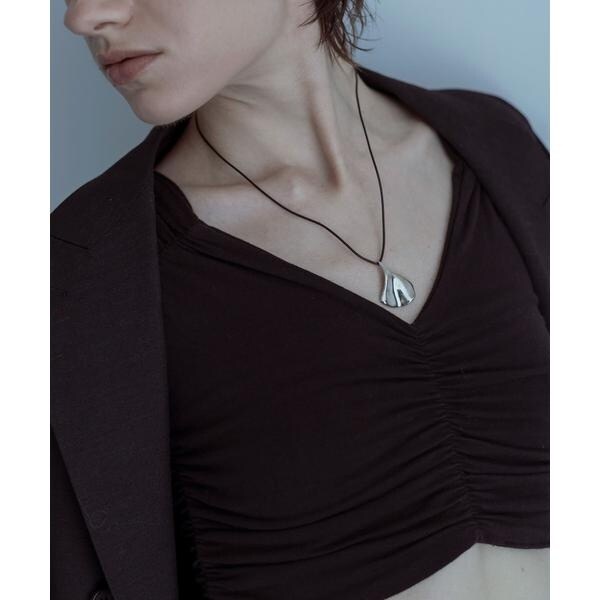 スメリー（SMELLY）/SMELLY so’　frill piece cord necklace_2