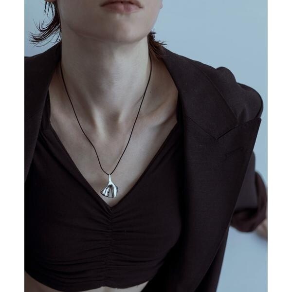 スメリー（SMELLY）/SMELLY so’　frill piece cord necklace_3