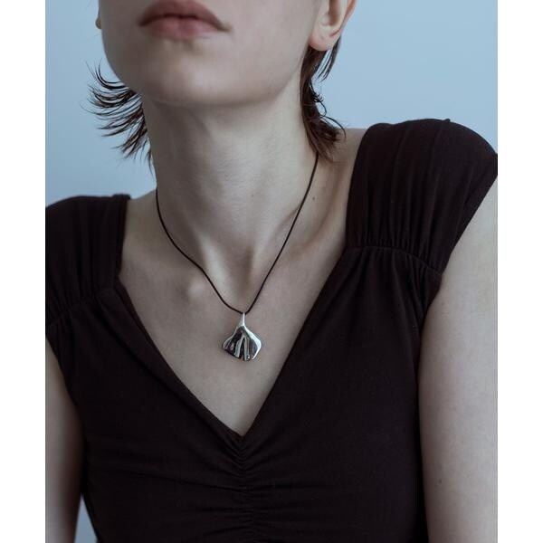 スメリー（SMELLY）/SMELLY so’　frill piece cord necklace_5