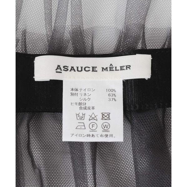 ロデスコ（RODE SKO）/ASAUCE MELER　チュールレイヤードカラー_12