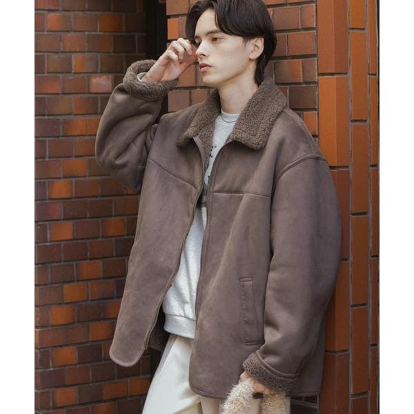 センスオブプレイスバイアーバンリサーチ（SENSE OF PLACE）/アソートボアブルゾン