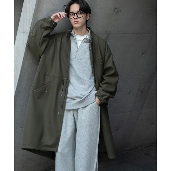 センスオブプレイスバイアーバンリサーチ（SENSE OF PLACE）/『UR TECH』 カットメルトンモッズコート