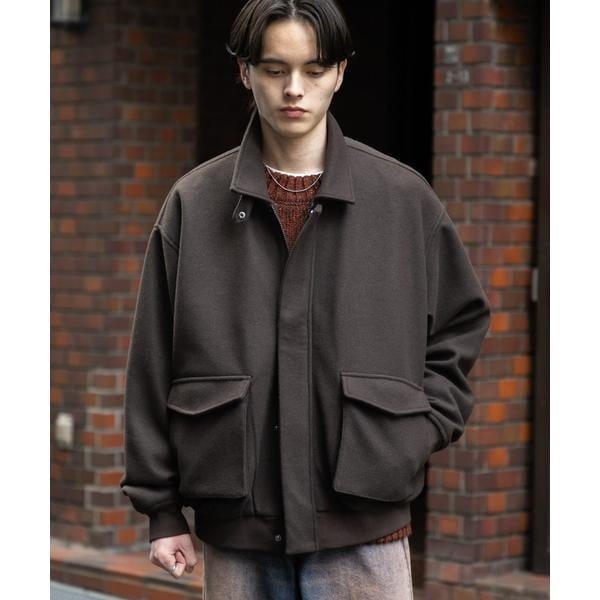 センスオブプレイスバイアーバンリサーチ（SENSE OF PLACE）/『UR TECH』カットメルトンブルゾン