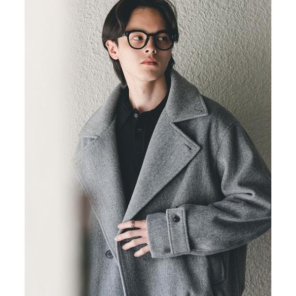 【NEW】センスオブプレイスバイアーバンリサーチ（SENSE OF PLACE）/シャギーダブルスタンドブルゾン