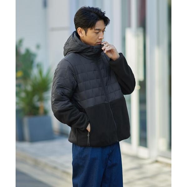 アイテムズ アーバンリサーチ（ITEMS URBAN RESEARCH）/TAION　FREECE+DOWN HOOD JACKET_5