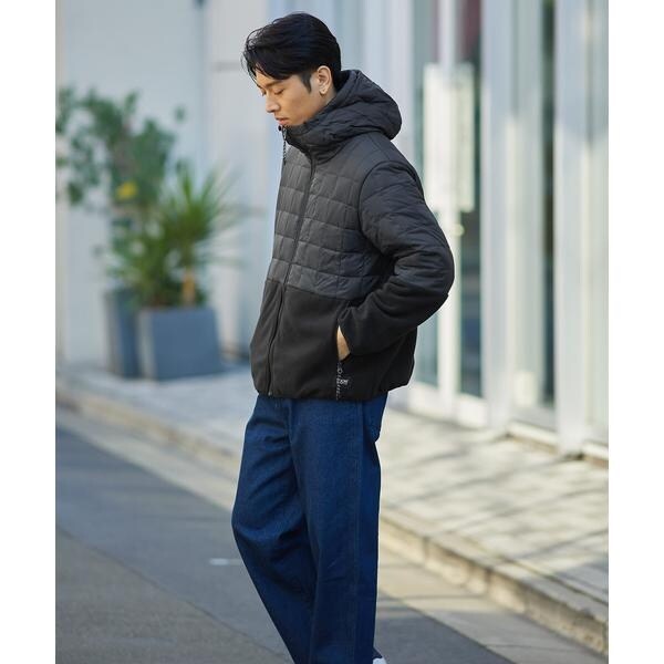 アイテムズ アーバンリサーチ（ITEMS URBAN RESEARCH）/TAION　FREECE+DOWN HOOD JACKET_8