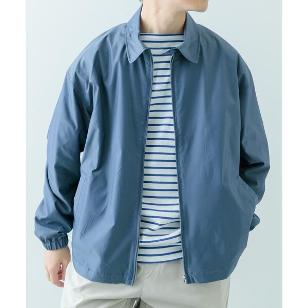 アイテムズ アーバンリサーチ（ITEMS URBAN RESEARCH）/ナイロンシャンブレー ハリントンジャケット