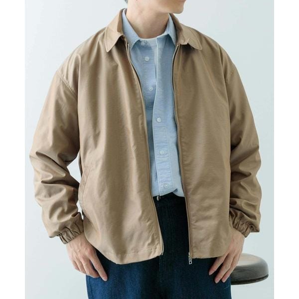 アイテムズ アーバンリサーチ（ITEMS URBAN RESEARCH）/ナイロンシャンブレー ハリントンジャケット_2