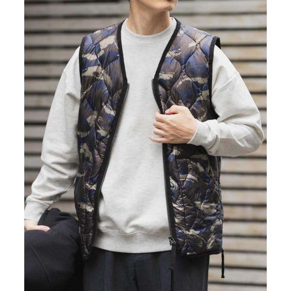 アイテムズ アーバンリサーチ（ITEMS URBAN RESEARCH）/TAION　Military Wzip Down Vest
