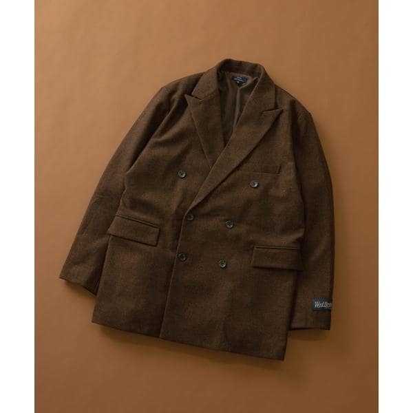 アイテムズ アーバンリサーチ（ITEMS URBAN RESEARCH）/ウール混ダブル