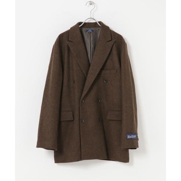 アイテムズ アーバンリサーチ（ITEMS URBAN RESEARCH）/ウール混ダブル