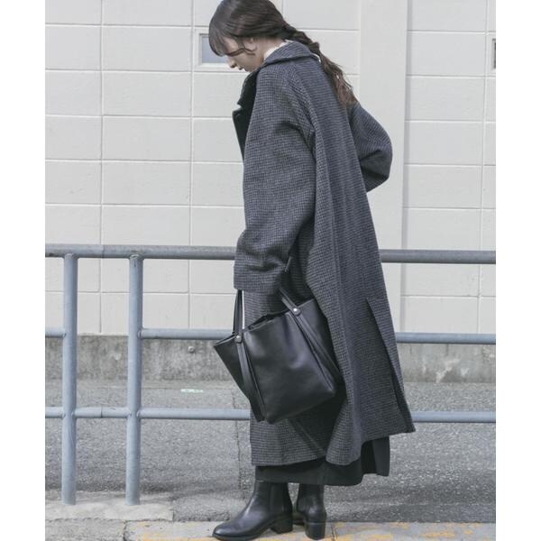 アイテムズ アーバンリサーチ（ITEMS URBAN RESEARCH）/尾州ウールスタンドカラーコート_5
