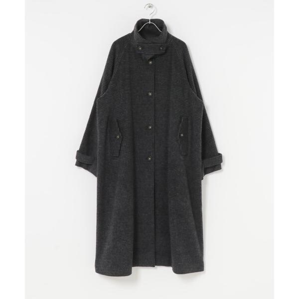 アイテムズ アーバンリサーチ（ITEMS URBAN RESEARCH）/尾州ウールスタンドカラーコート_10