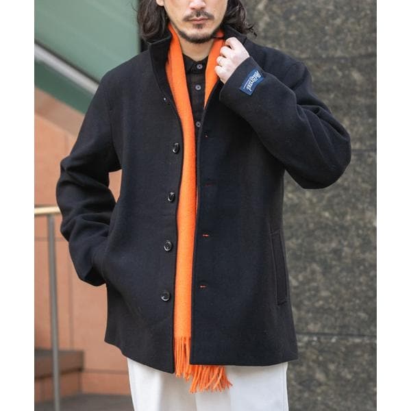 アイテムズ アーバンリサーチ（ITEMS URBAN RESEARCH）/ウールブレンドスタンドカラーコート