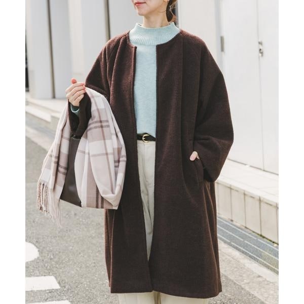 アイテムズ アーバンリサーチ（ITEMS URBAN RESEARCH）/シャーベットカラーコート