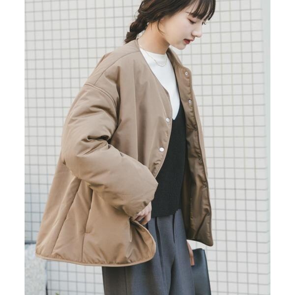 アイテムズ アーバンリサーチ（ITEMS URBAN RESEARCH）/『撥水』テントシルエット中綿ブルゾン