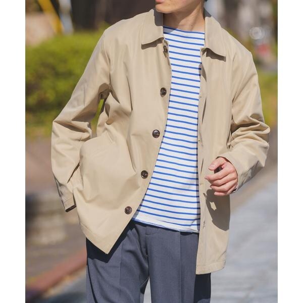 アイテムズ アーバンリサーチ（ITEMS URBAN RESEARCH）/防花粉×UVカット ステンカラーコート(楽着シリーズ)_12