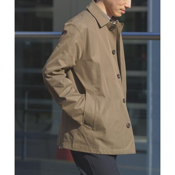 アイテムズ アーバンリサーチ（ITEMS URBAN RESEARCH）/防花粉×UVカット ステンカラーコート(楽着シリーズ)_19