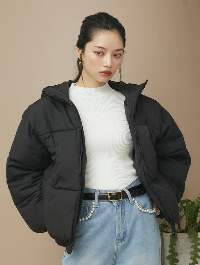 フィフス（fifth）/中わたフードショート丈ジャケットの通販は 8,189円